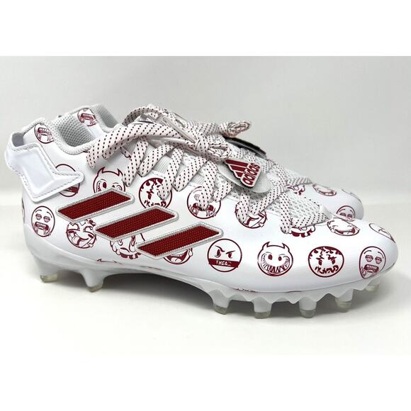 Adidas Freak 22 Big Mood DSG SM Football Cleats GZ6901 Mens Size 8.5 White Red main image 8